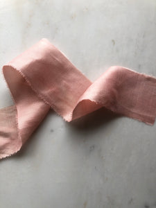 Upcycled Wide Silk Sari Ribbon