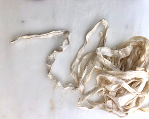 Upcycled Silk Sari Ribbon