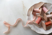 Load image into Gallery viewer, Pale Blush, pink silk ribbon