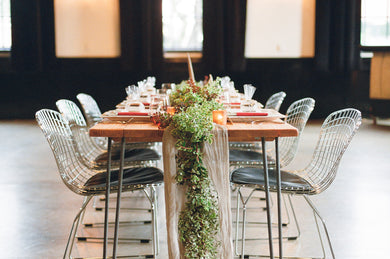 Silk Chiffon Table Runners