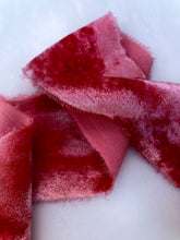 Load image into Gallery viewer, Raspberry Pink Velvet Ribbon