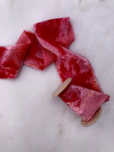 Load image into Gallery viewer, Raspberry Pink Velvet Ribbon
