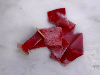 Raspberry Pink Velvet Ribbon