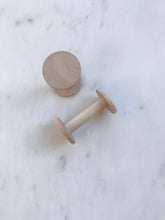 Load image into Gallery viewer, Wooden Spools, handmade + minimalist