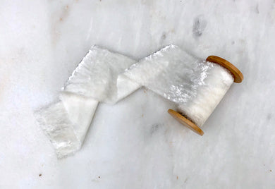 Pearl Velvet Ribbon