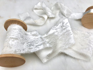 Pearl Velvet Ribbon