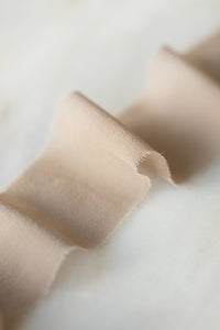 Taupe, Silk Chiffon