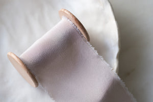 Dusty Rose, Silk Ribbon