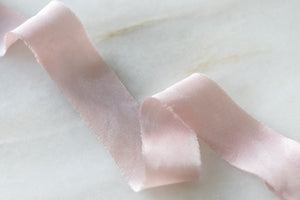 Dusty Rose Silk Ribbon