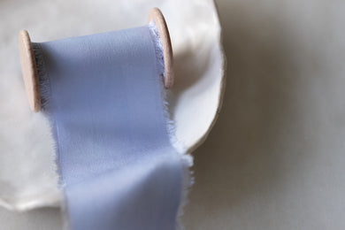 Cielo Blue Bamboo Ribbon