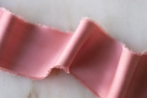 Rose Pink Bamboo Ribbon