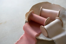 Load image into Gallery viewer, Rose Pink Bamboo Ribbon