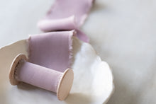 Load image into Gallery viewer, Heather Mauve Bamboo Ribbon