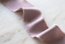 Load image into Gallery viewer, Heather Mauve Bamboo Ribbon