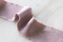 Load image into Gallery viewer, Heather Mauve Bamboo Ribbon