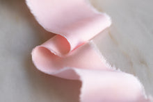 Load image into Gallery viewer, Pale Rose Pink Bamboo Ribbon