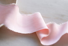 Load image into Gallery viewer, Pale Rose Pink Bamboo Ribbon