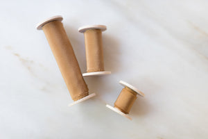 Caramel, silk crepe de chine ribbon