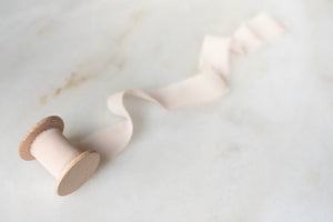Pale Blush, Silk Chiffon