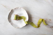 Load image into Gallery viewer, Chartreuse, green silk ribbon