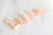 Load image into Gallery viewer, Bondi Peach Silk Ribbon