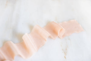Bondi Peach Silk Ribbon