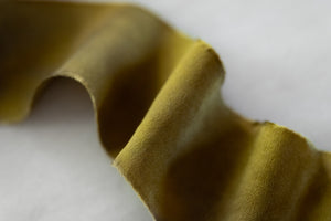 Charmeuse Silk Ribbon, Olive Green