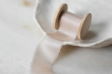 Load image into Gallery viewer, Charmeuse Silk Ribbon, Pale Blush