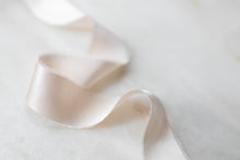 Load image into Gallery viewer, Charmeuse Silk Ribbon, Pale Blush