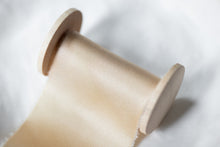 Load image into Gallery viewer, Charmeuse Silk Ribbon, Ivory