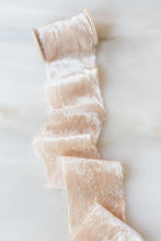 Load image into Gallery viewer, Pale Blush, Silk Velvet Ribbon