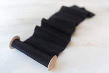 Load image into Gallery viewer, Raven, Black Crepe de Chine