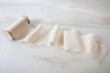 Load image into Gallery viewer, Meringue, cream silk crepe de chine