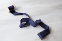 Load image into Gallery viewer, Saudade, crepe de chine silk ribbon