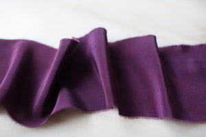 Maeve, violet crepe de chine