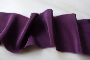 Maeve, violet crepe de chine