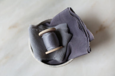 'Chance of Rain' Grey Ribbon Bundle