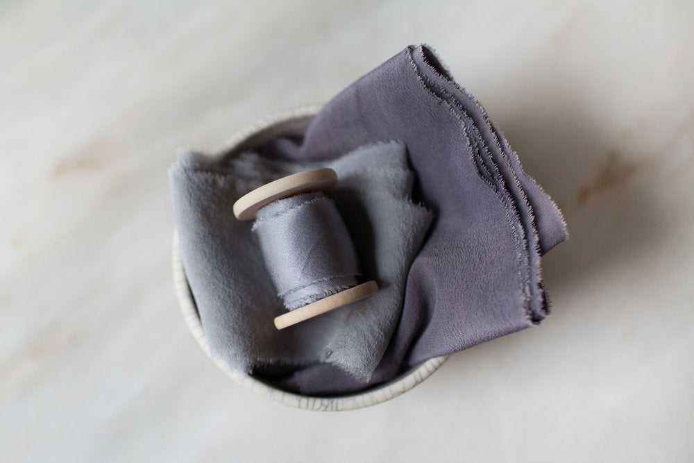 'Chance of Rain' Grey Ribbon Bundle