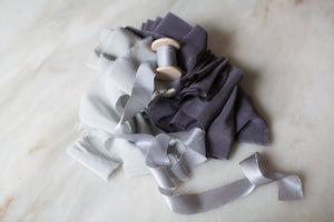'Chance of Rain' Grey Ribbon Bundle