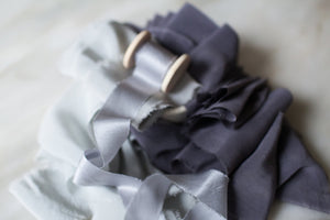 'Chance of Rain' Grey Ribbon Bundle