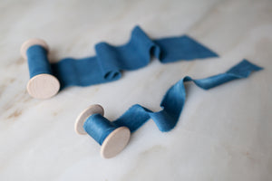 Tahoe, blue crepe de chine