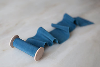Tahoe, blue crepe de chine