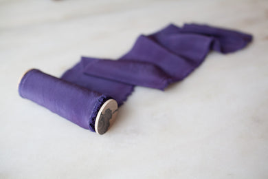 Night, Purple Crepe de Chine