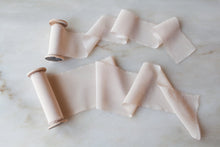 Load image into Gallery viewer, Pale Blush, silk crepe de chine