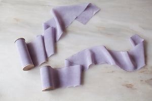 Lilac, silk crepe de chine