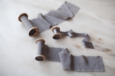 Slate Grey crepe de chine